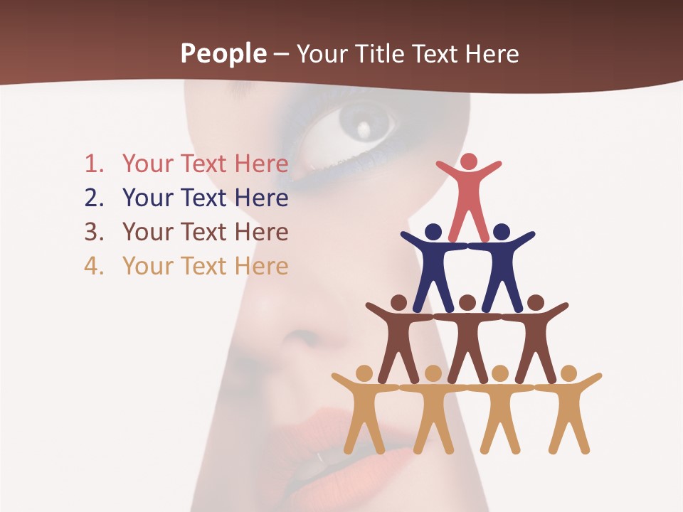 Examining Mystery Door PowerPoint Template