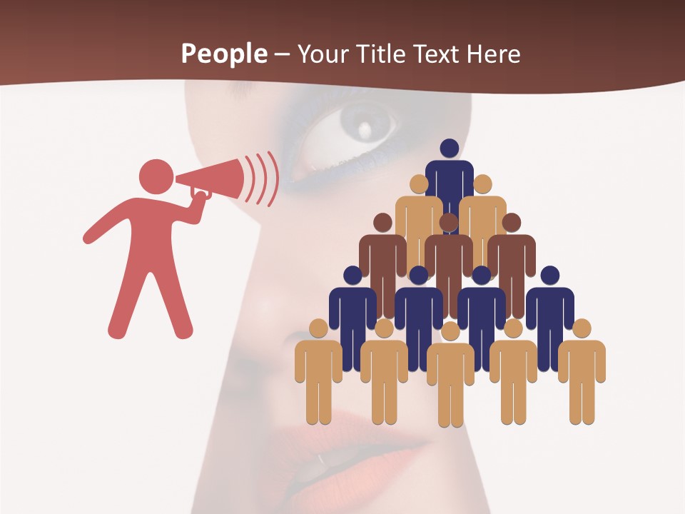 Examining Mystery Door PowerPoint Template