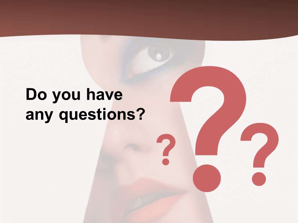 Examining Mystery Door PowerPoint Template