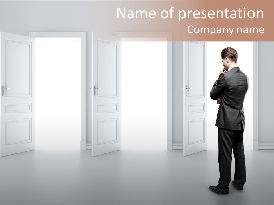 Opportunity Men New PowerPoint Template