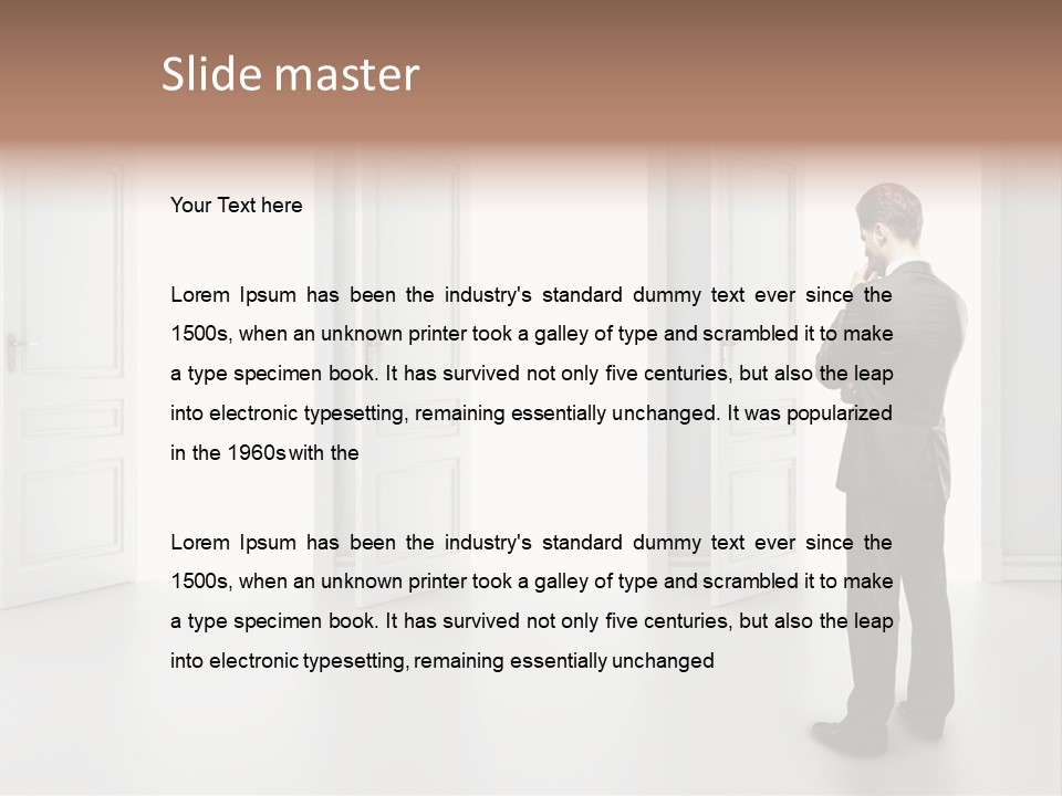 Opportunity Men New PowerPoint Template