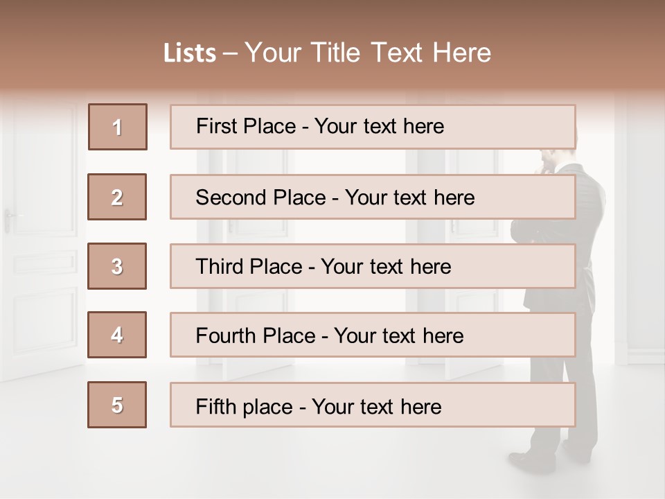 Opportunity Men New PowerPoint Template