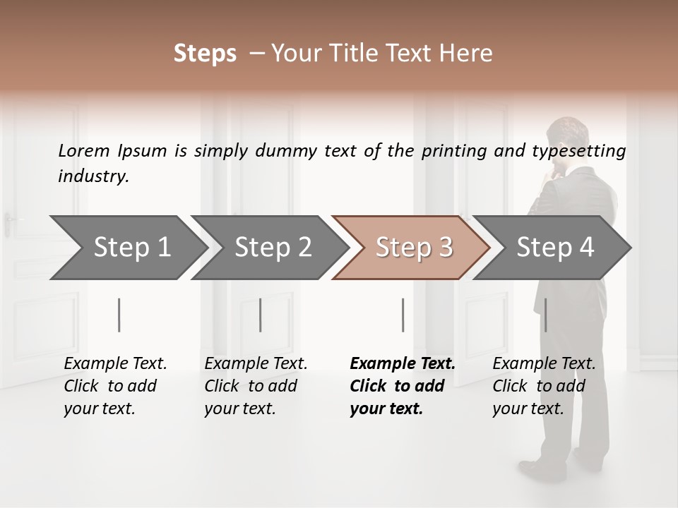 Opportunity Men New PowerPoint Template