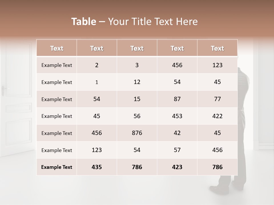 Opportunity Men New PowerPoint Template