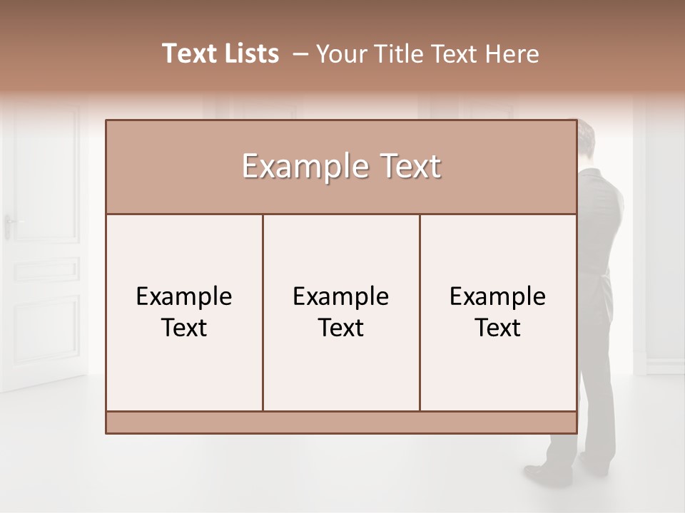 Opportunity Men New PowerPoint Template