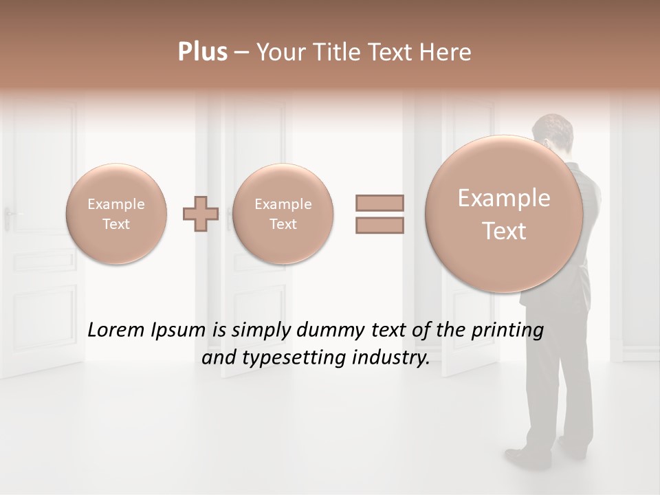 Opportunity Men New PowerPoint Template