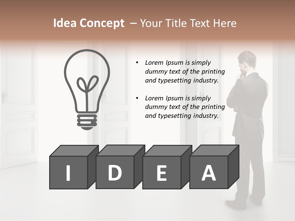 Opportunity Men New PowerPoint Template