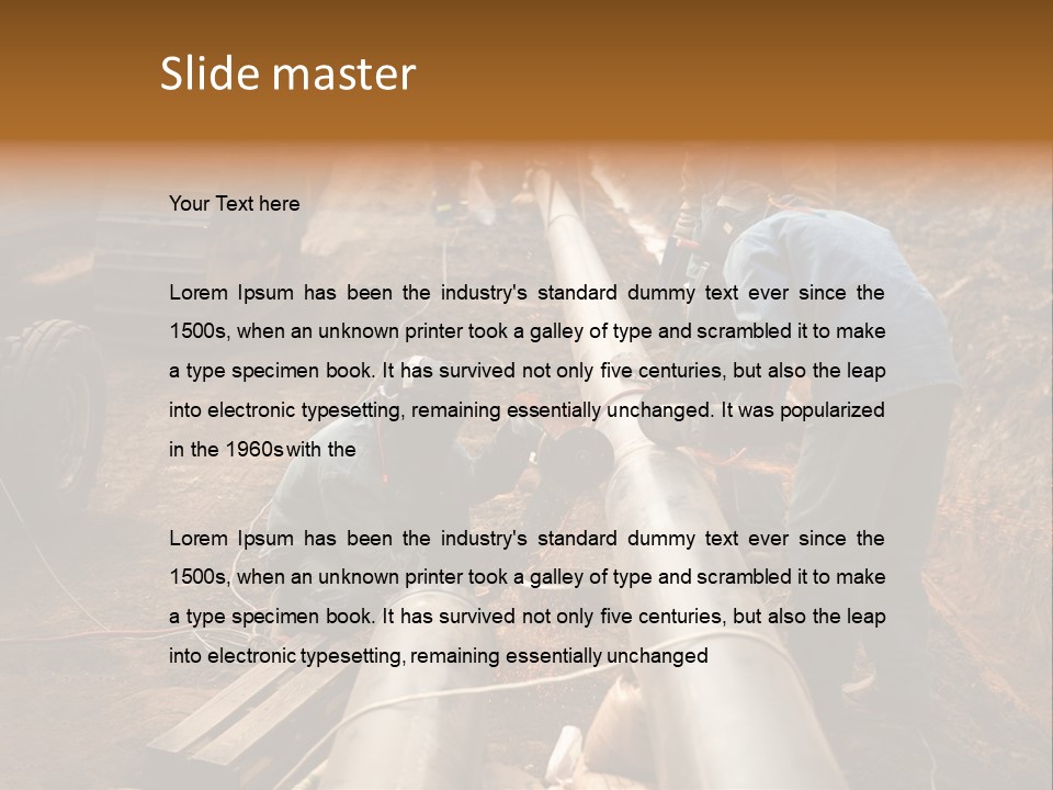 Job Labor Electric PowerPoint Template