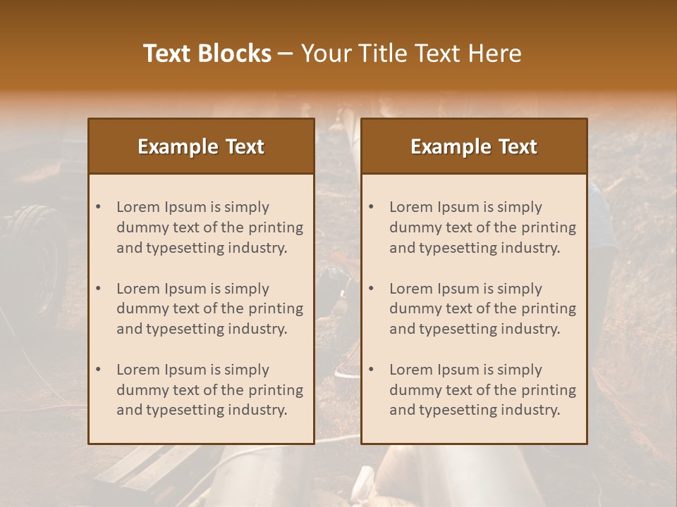 Job Labor Electric PowerPoint Template