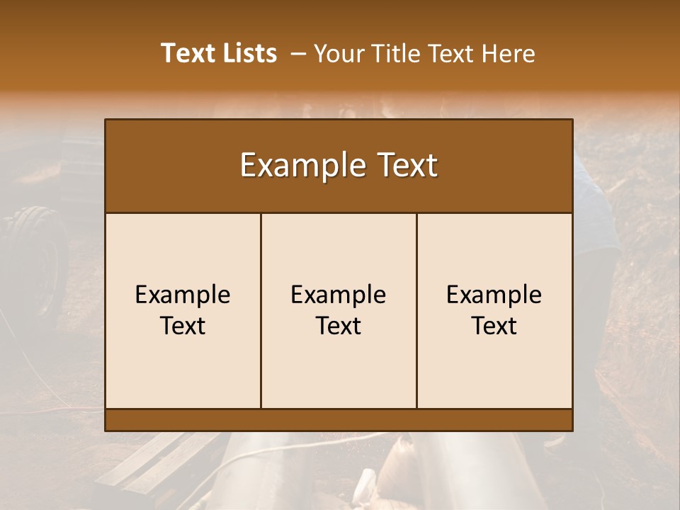 Job Labor Electric PowerPoint Template