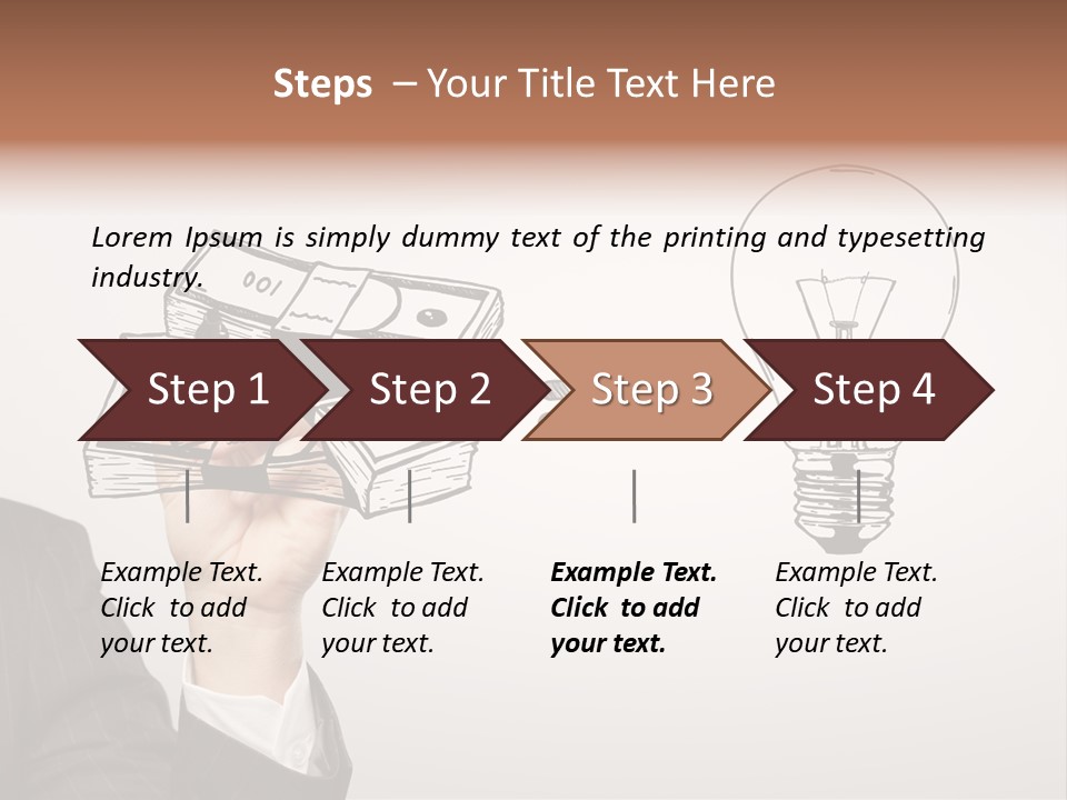 Image Equality Idea PowerPoint Template