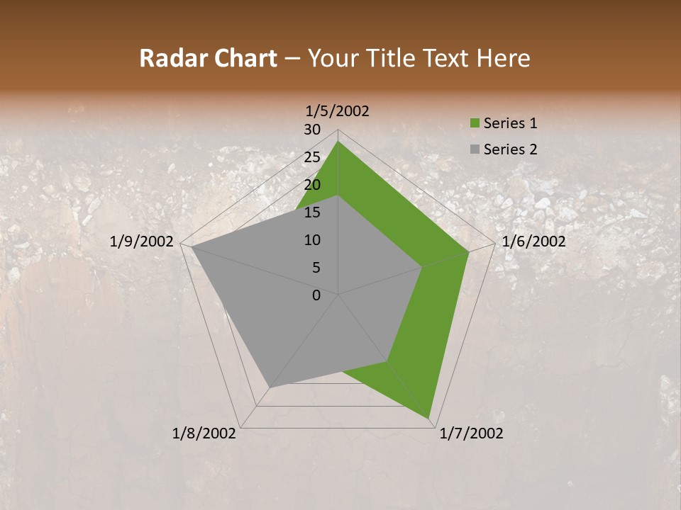 Layered Topsoil View PowerPoint Template