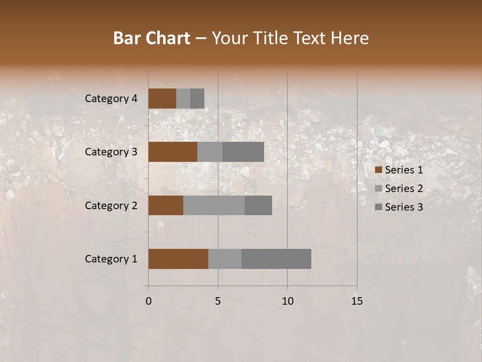 Layered Topsoil View PowerPoint Template