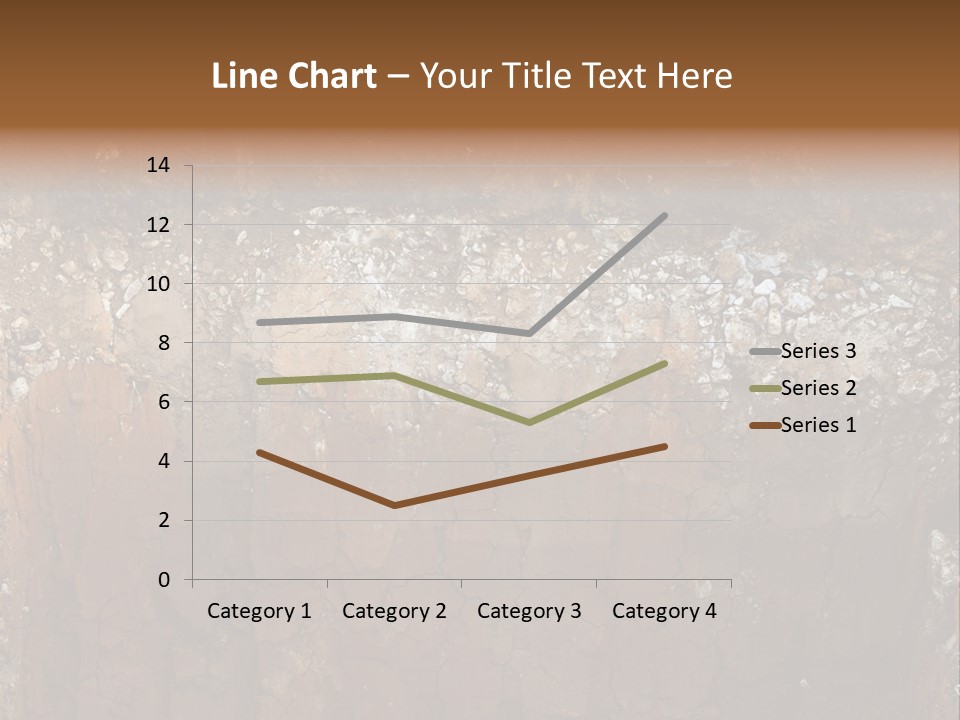 Layered Topsoil View PowerPoint Template