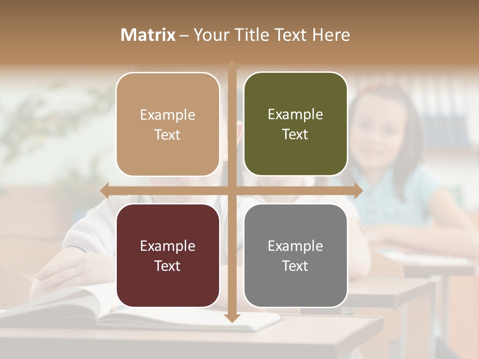 Short Hair Inside Activity PowerPoint Template