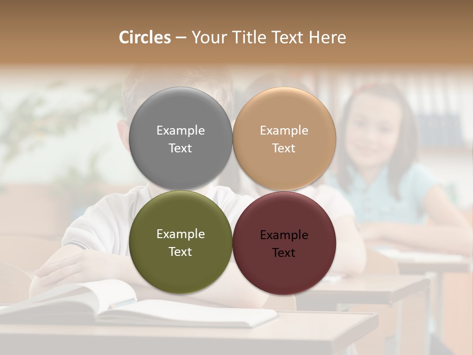 Short Hair Inside Activity PowerPoint Template