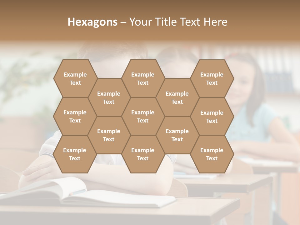 Short Hair Inside Activity PowerPoint Template