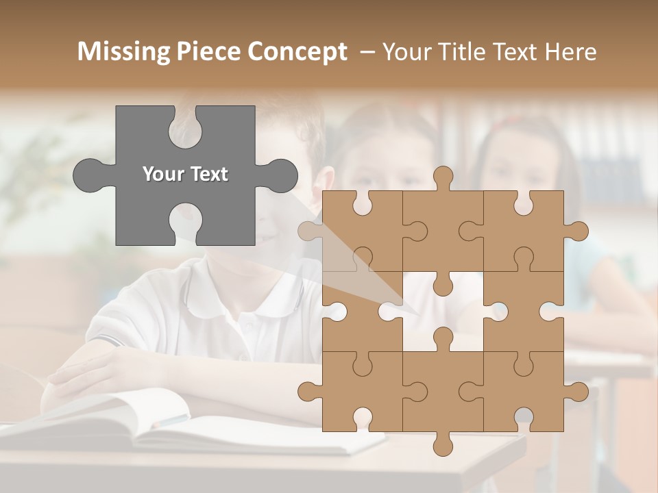 Short Hair Inside Activity PowerPoint Template