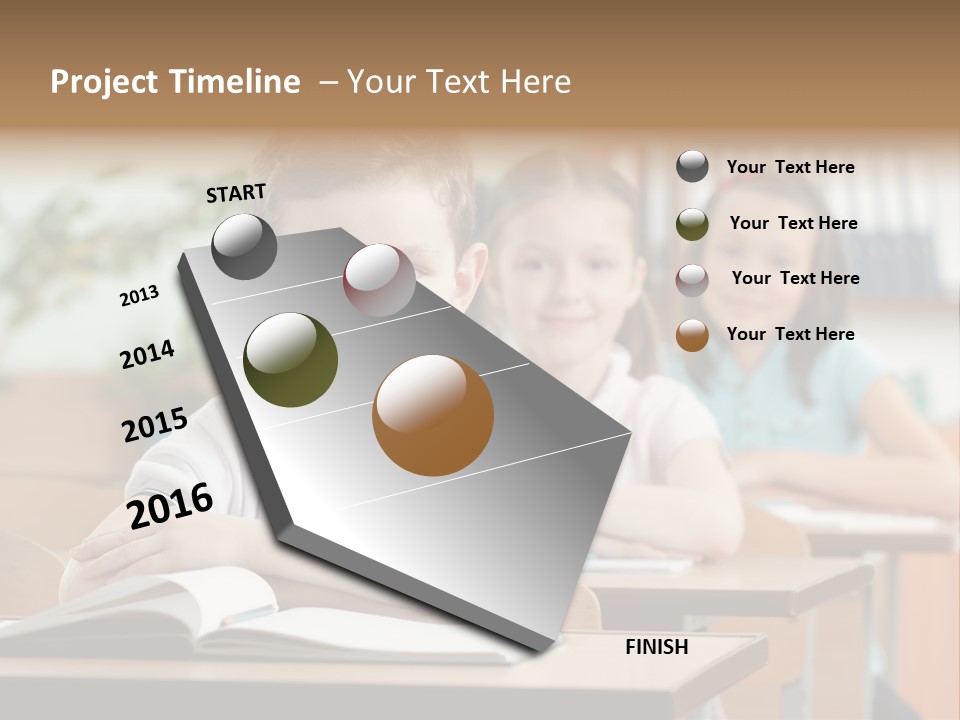 Short Hair Inside Activity PowerPoint Template