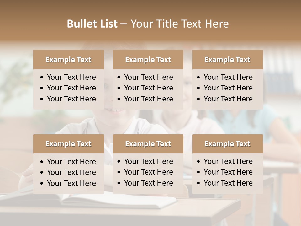 Short Hair Inside Activity PowerPoint Template