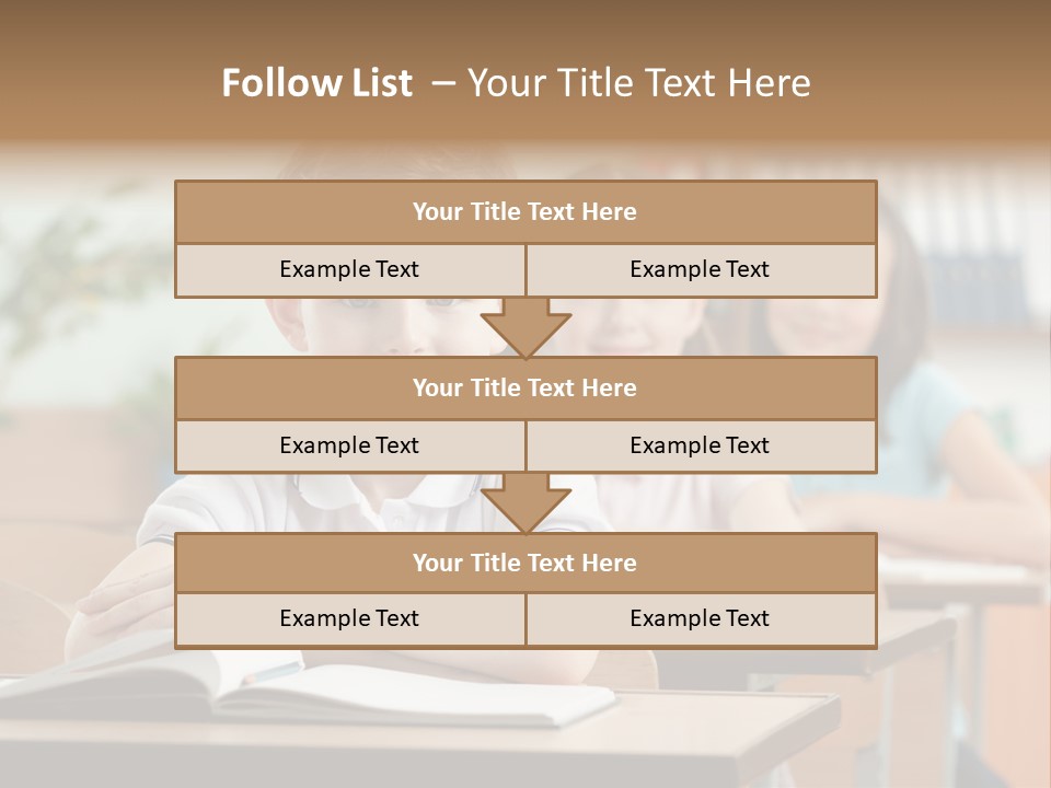 Short Hair Inside Activity PowerPoint Template
