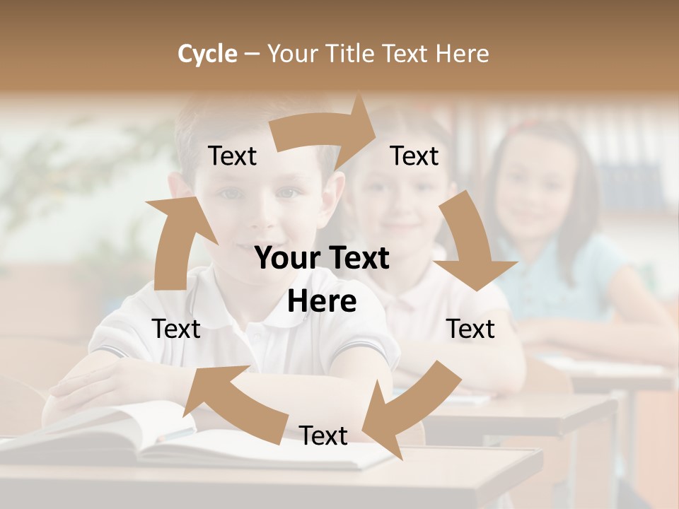 Short Hair Inside Activity PowerPoint Template