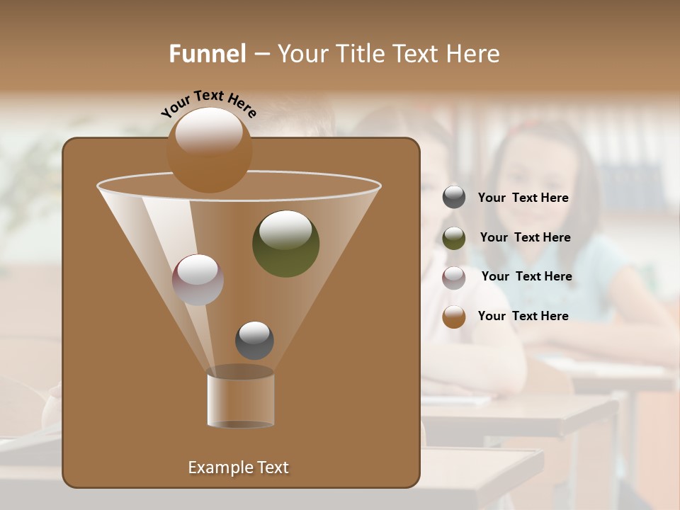 Short Hair Inside Activity PowerPoint Template