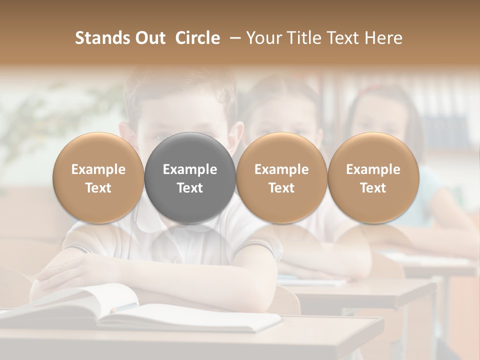 Short Hair Inside Activity PowerPoint Template