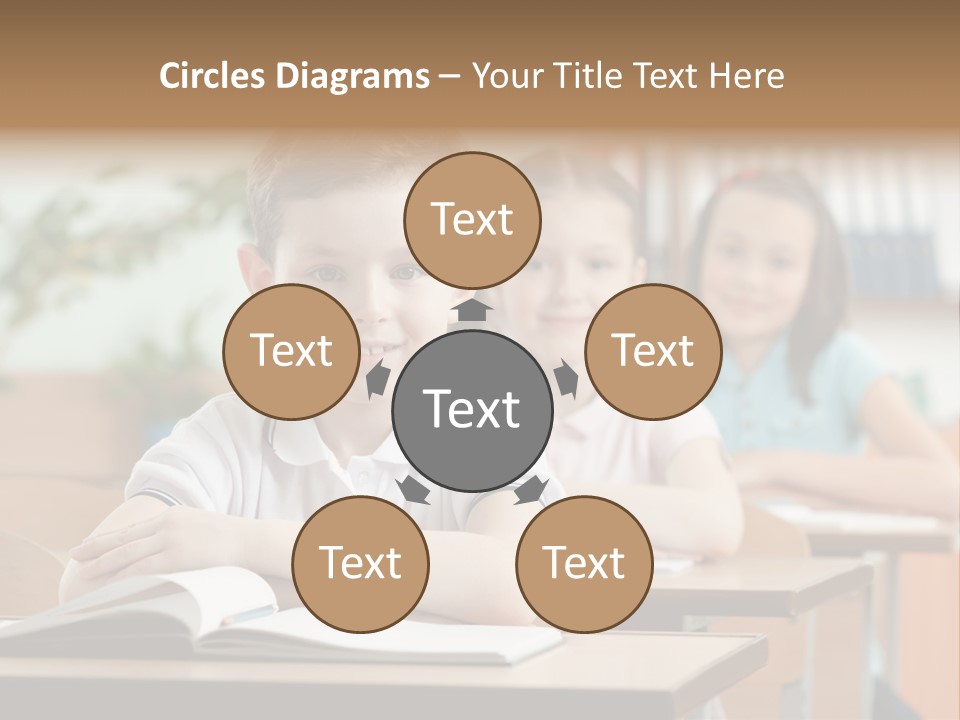 Short Hair Inside Activity PowerPoint Template