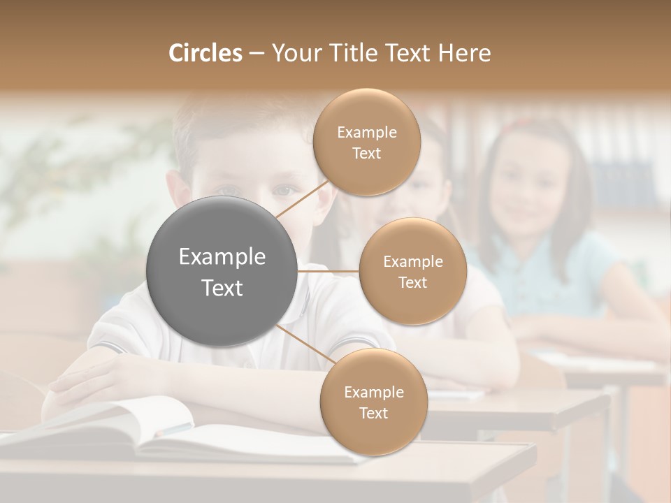 Short Hair Inside Activity PowerPoint Template