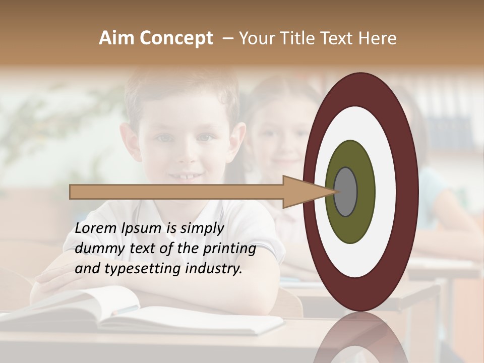 Short Hair Inside Activity PowerPoint Template