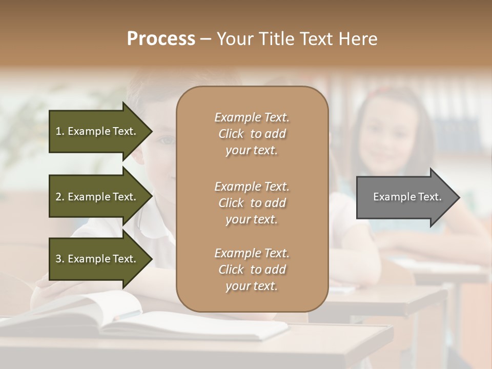 Short Hair Inside Activity PowerPoint Template