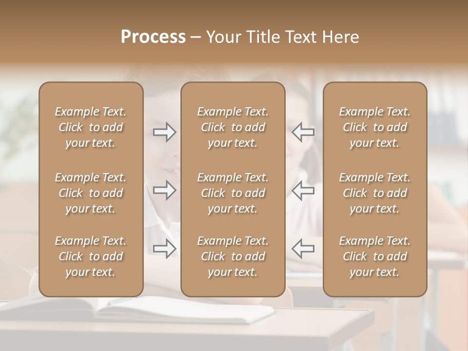 Short Hair Inside Activity PowerPoint Template