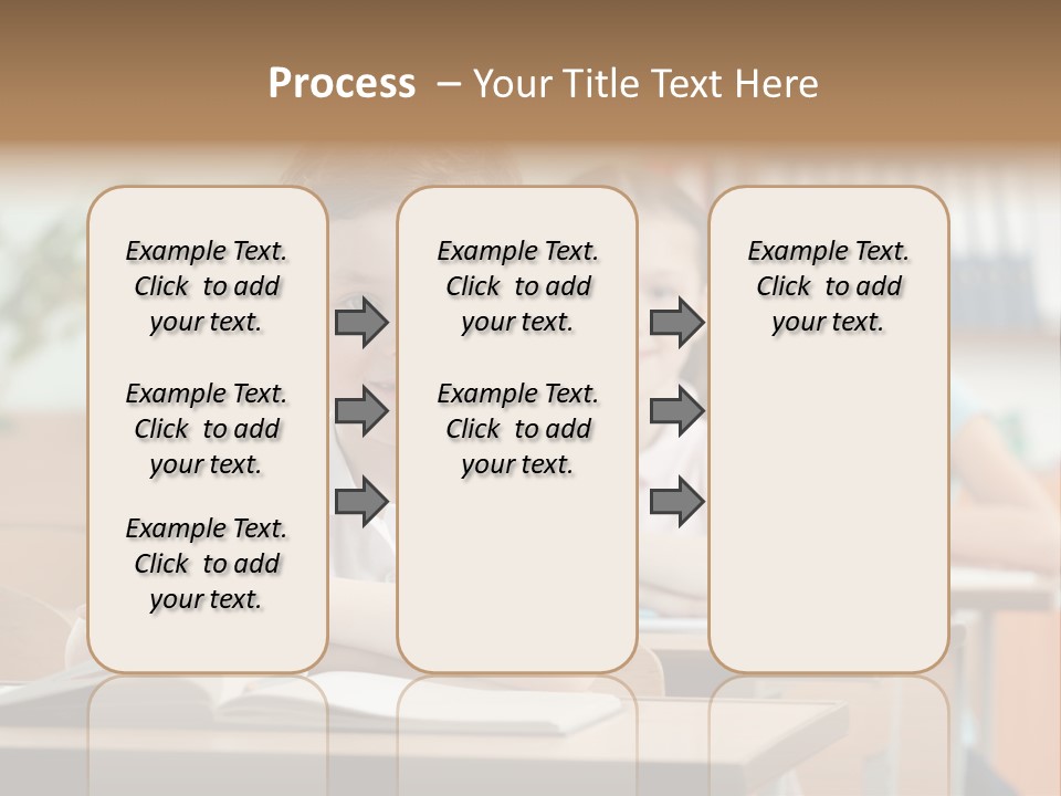Short Hair Inside Activity PowerPoint Template