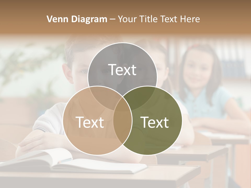 Short Hair Inside Activity PowerPoint Template