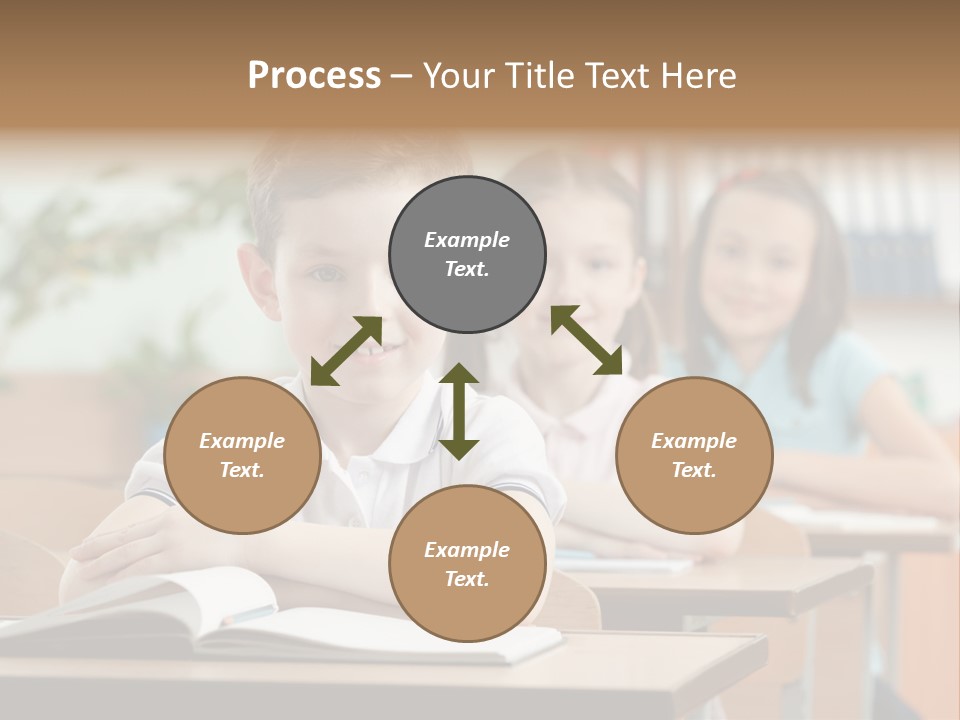Short Hair Inside Activity PowerPoint Template