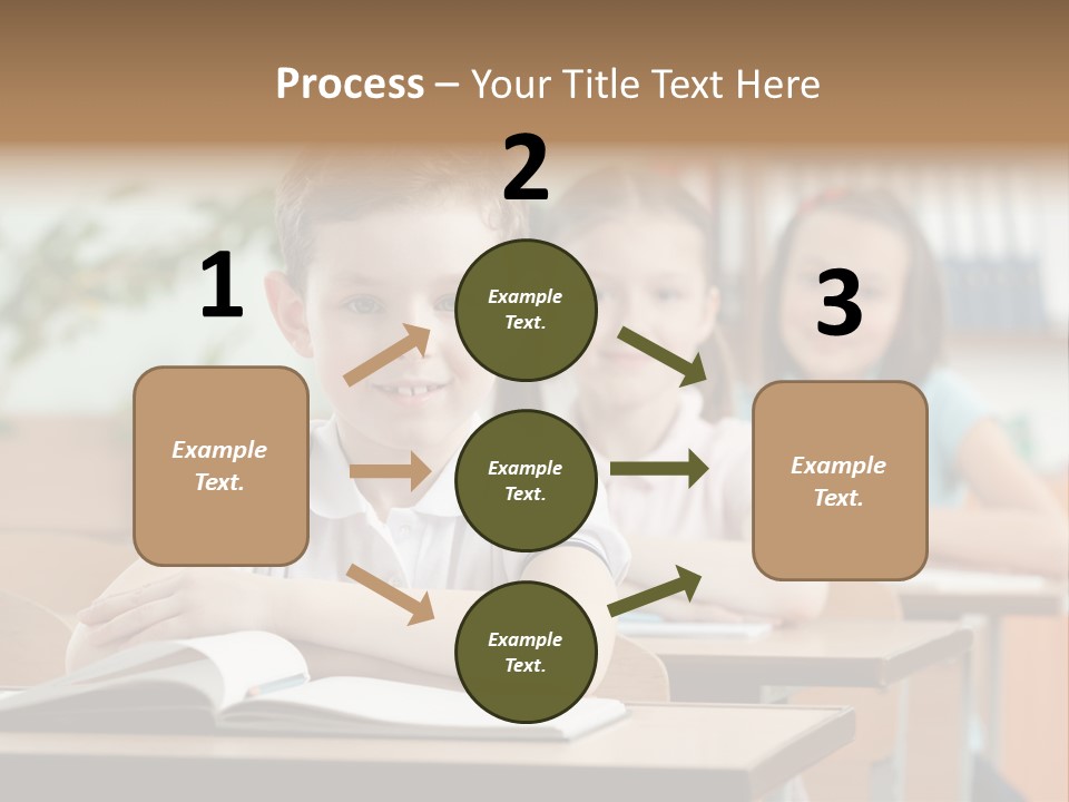 Short Hair Inside Activity PowerPoint Template