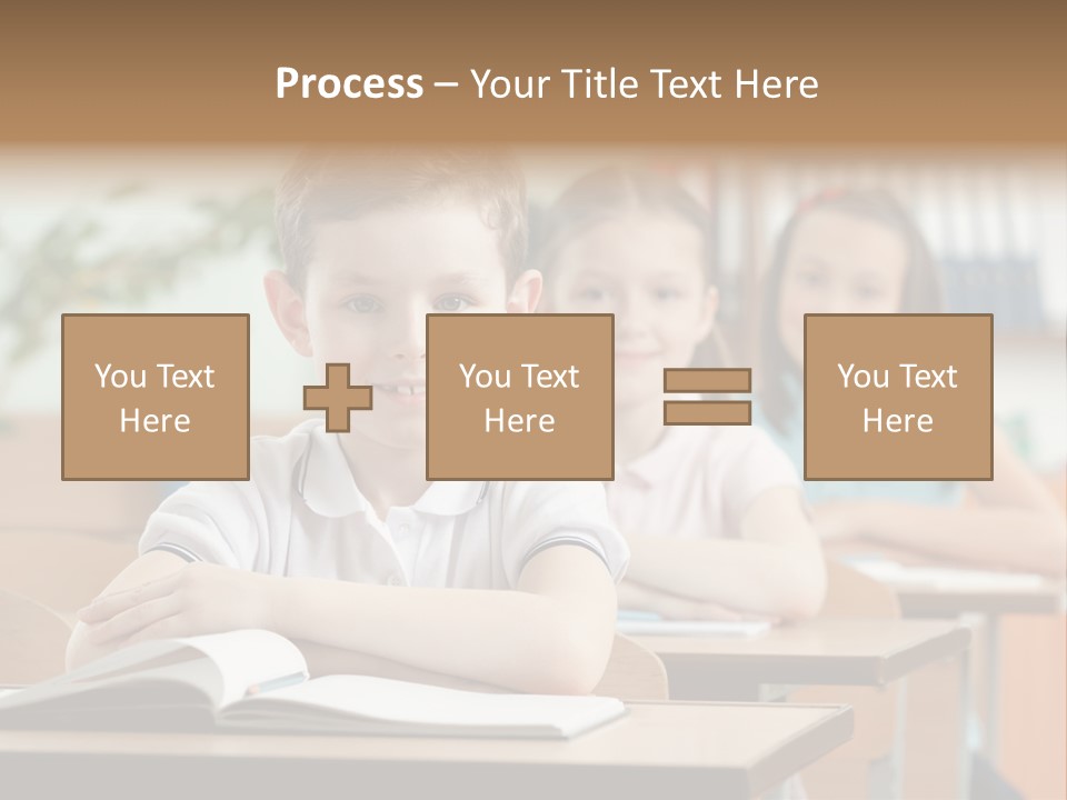 Short Hair Inside Activity PowerPoint Template
