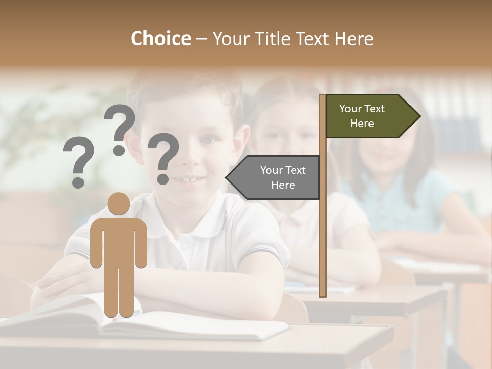 Short Hair Inside Activity PowerPoint Template