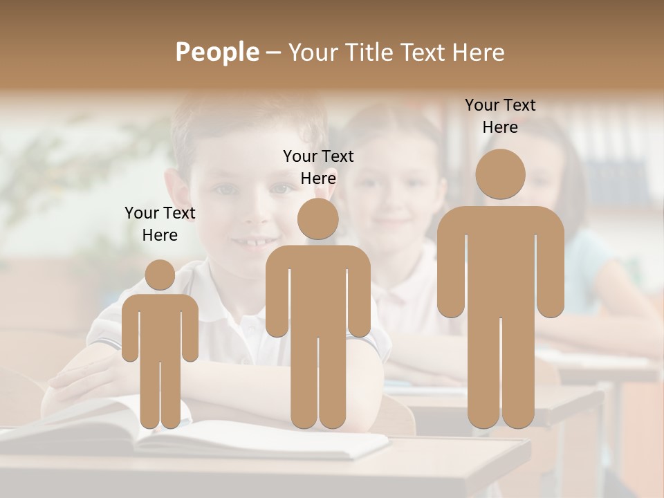 Short Hair Inside Activity PowerPoint Template