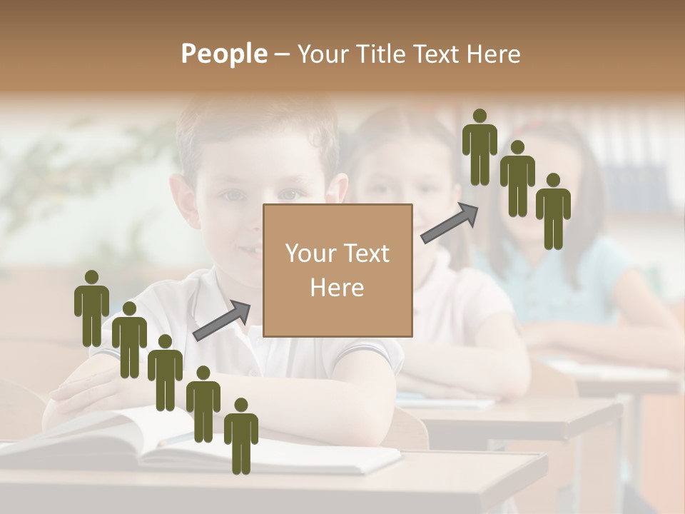 Short Hair Inside Activity PowerPoint Template