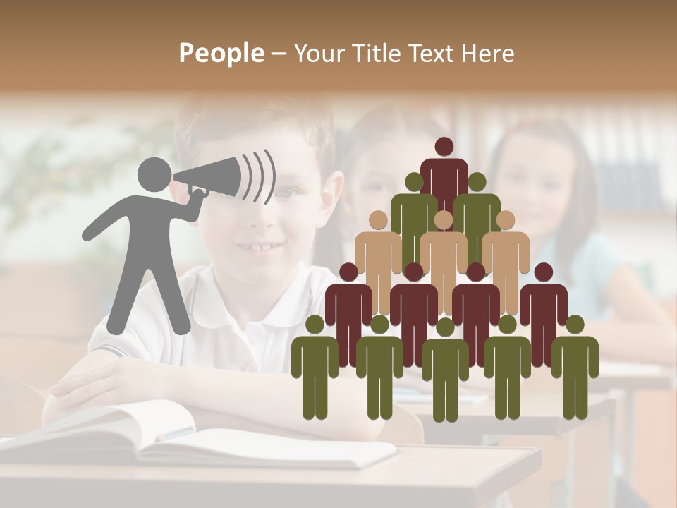 Short Hair Inside Activity PowerPoint Template