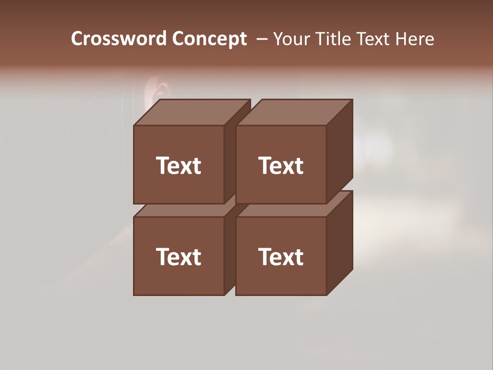 Young Model Unemployment PowerPoint Template