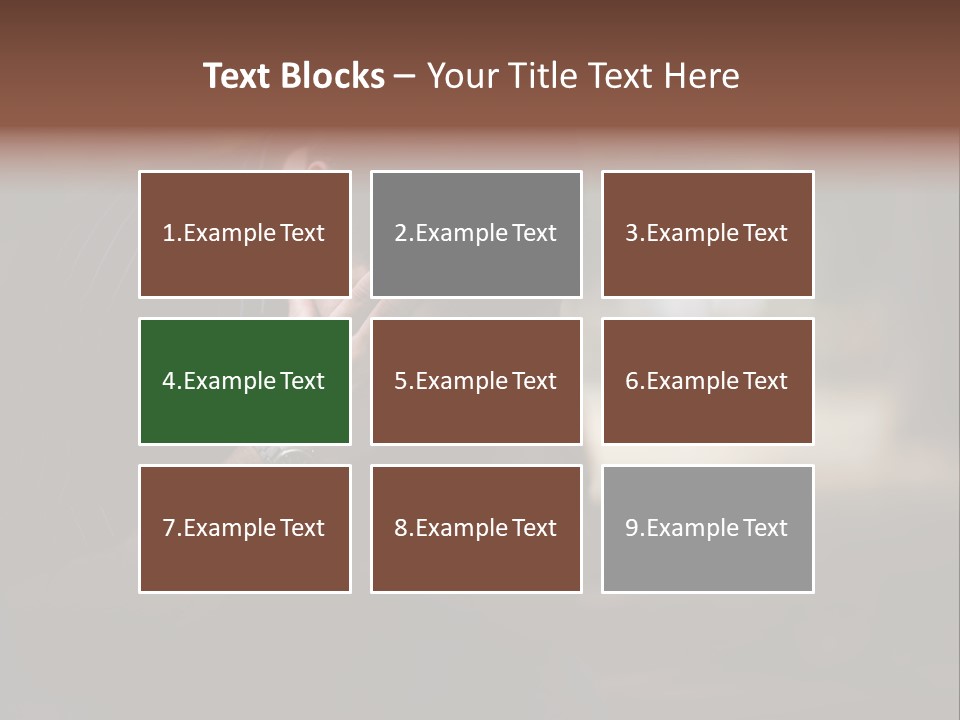 Young Model Unemployment PowerPoint Template