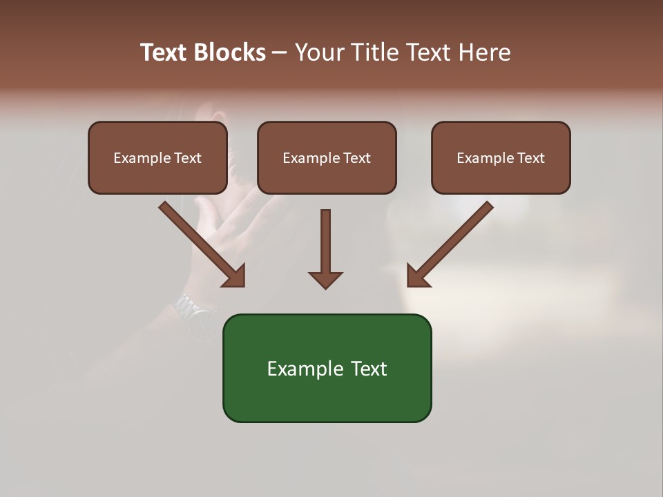 Young Model Unemployment PowerPoint Template