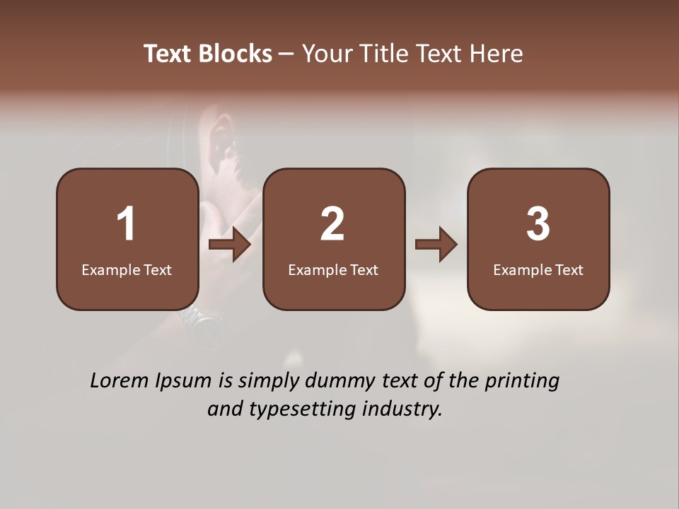 Young Model Unemployment PowerPoint Template