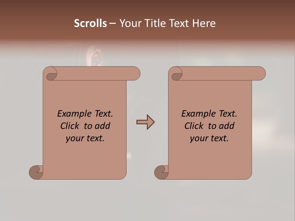Young Model Unemployment PowerPoint Template
