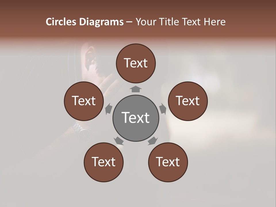 Young Model Unemployment PowerPoint Template