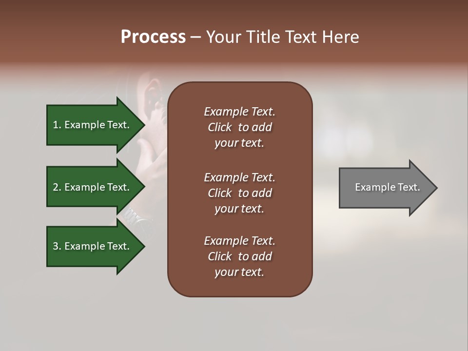 Young Model Unemployment PowerPoint Template