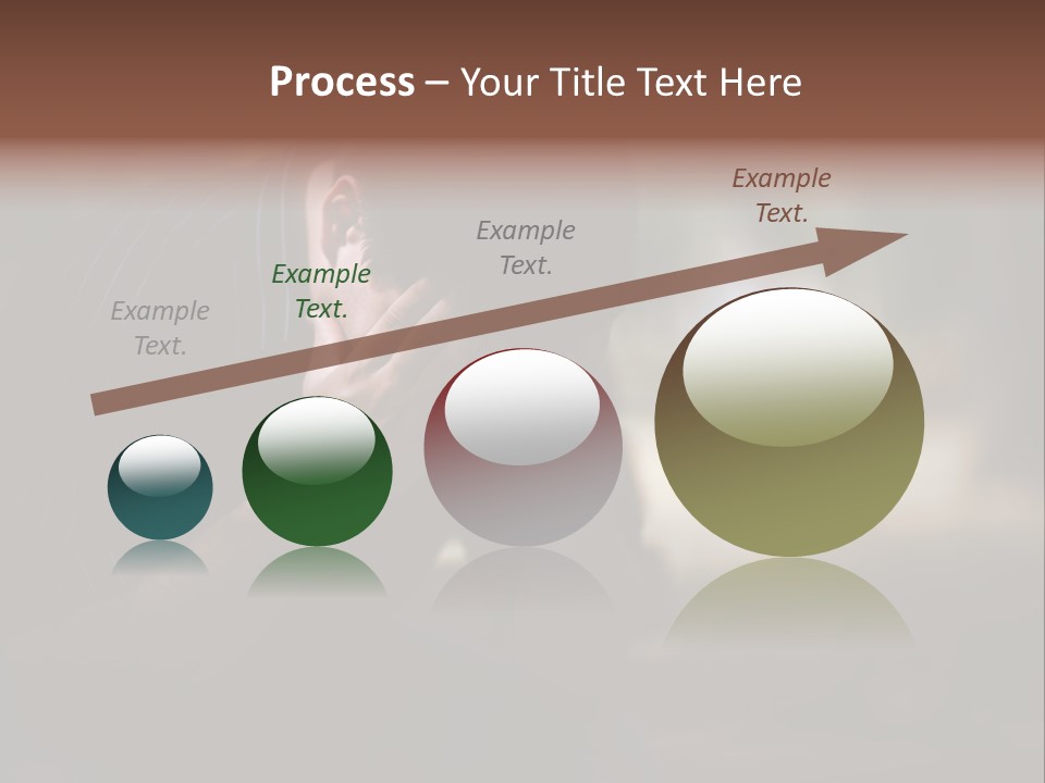 Young Model Unemployment PowerPoint Template